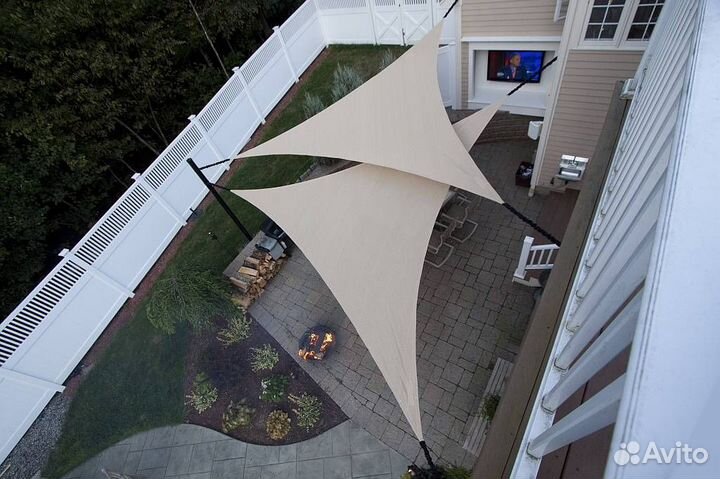 Теневые паруса - Навесы от тени