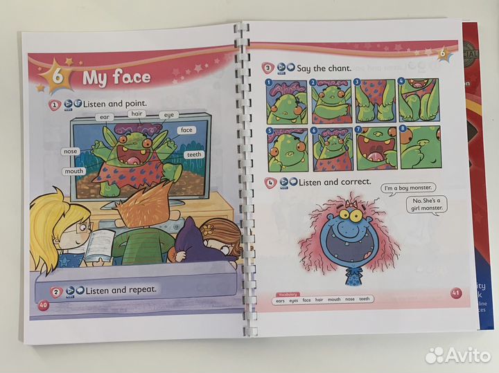 Kid's box starter, 1, 2, 3, 4, 5, 6