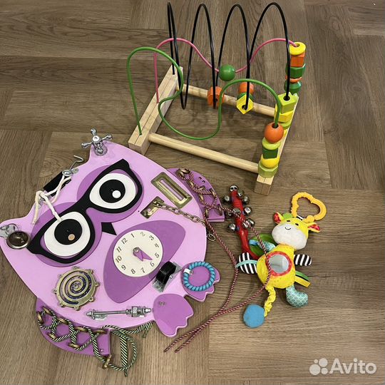 Бизиборд и развивающая игрушка IKEA