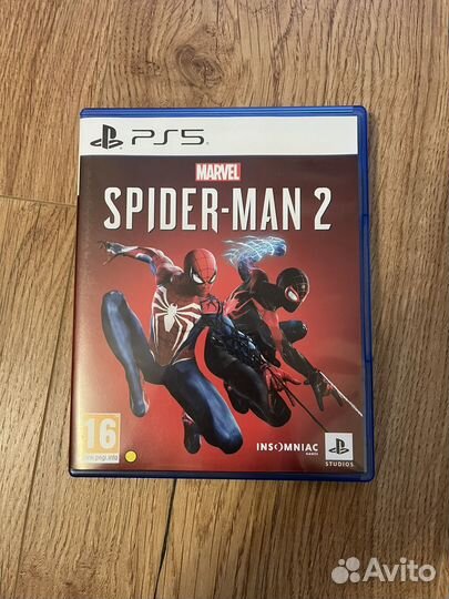 Человек-паук 2 игра ps5 диск на русском