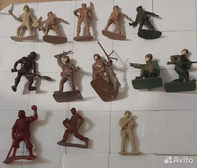 Солдатики игрушки мальчику пакетом