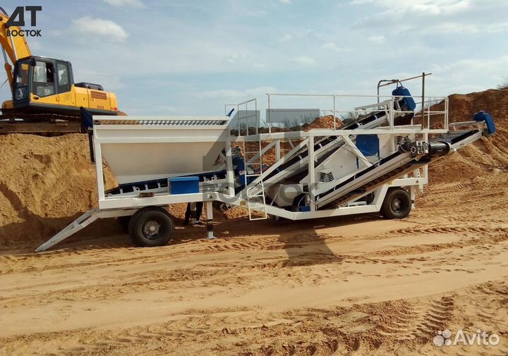 Мобильный комплекс для сортировки дт-120 (Грохот)