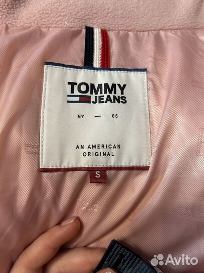 Tommy hilfiger пуховик женский