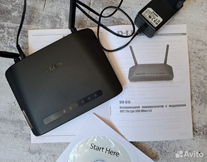 Роутер D-Link DIR-615