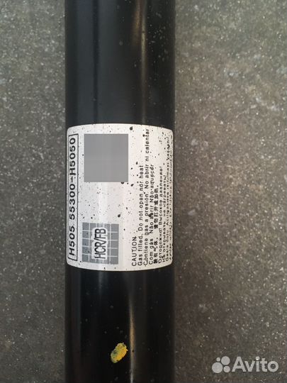 Амортизаторы задние kia rio, hyundai solaris