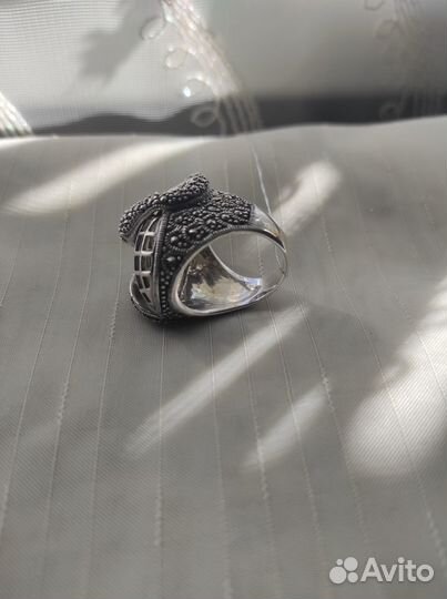 Серебряное кольцо, вес 17,2 гр