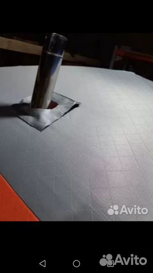 Зимняя палатка cube трехслойная