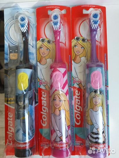 Электрическая зубная щетка детская