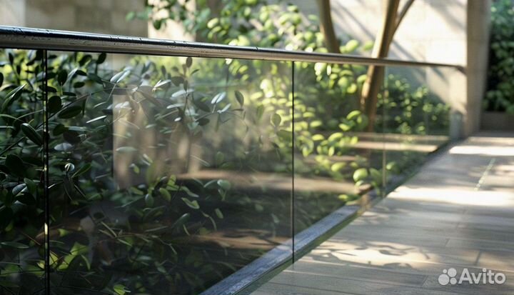 Ограждения из стекла на заказ