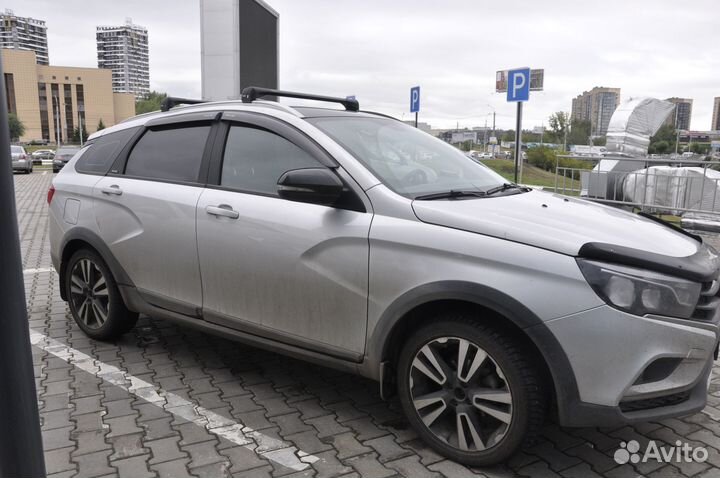 Багаж система LUX bridge черная для а/м LADA Vesta