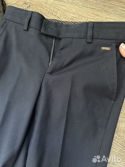 Брюки школьные 7-8 лет синар, next