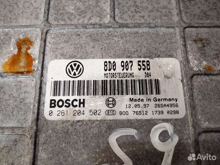 Блок управления двигателем Passat B5 1.6