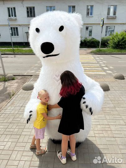 Ростовая кукла Ушастик Мишка Босс поздравление