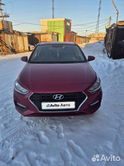 Hyundai Solaris 1.6 AT, 2017, 79 000 км