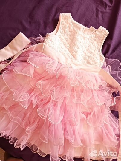 Платье для девочки праздничное нарядное