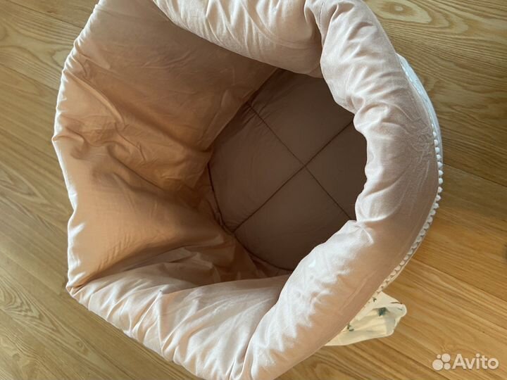 Бомбон одеяло 116 -62 и корзинка для игрушек