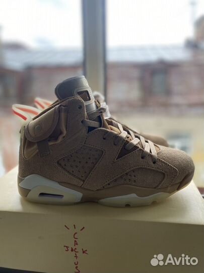 Кроссовки Nike Air Jordan 6 x travis skott