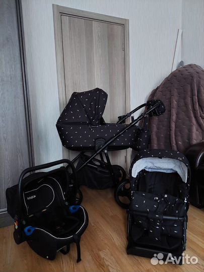 Коляска 3в1 Adamex(Tutis Anex Verdi Bebe)