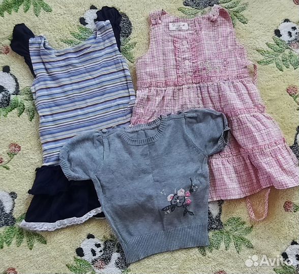 Вещи на девочку пакетом 92-98