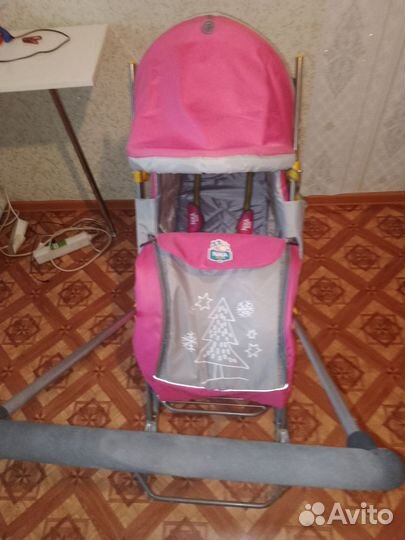 Коляска санки