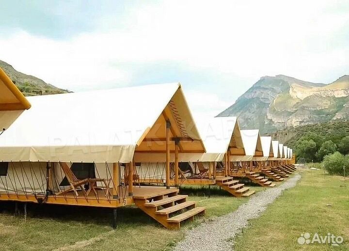 Сафари тенты и шатры для глэмпинга