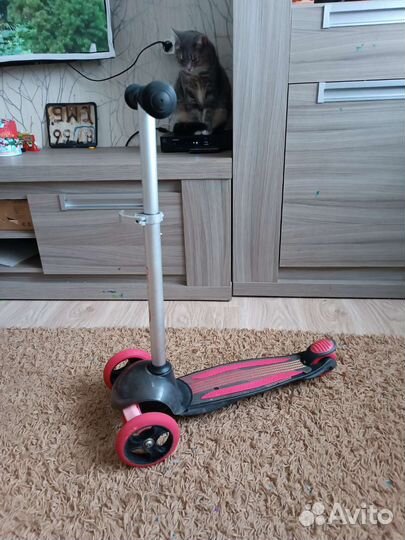 Самокат детский трехколесный бу