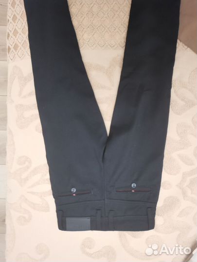 Брюки для мальчика 116 122, темно-синие