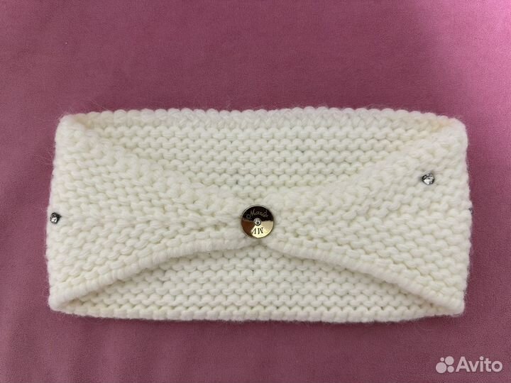 Вязаная повязка на голову