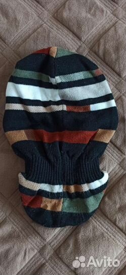 Шапка-шлем для мальчика демисезон