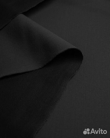 Ткань бифлекс новая черный матовый матовая черная