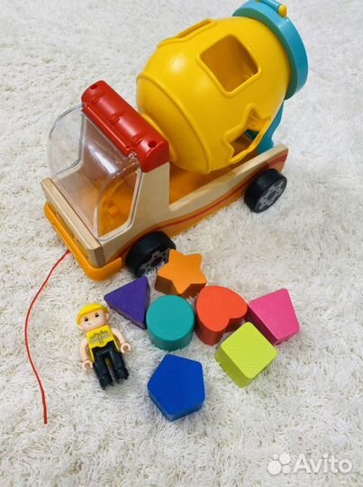 Деревянная машинка сортер elc