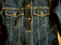 Куртка джинсовая с ручной росписью