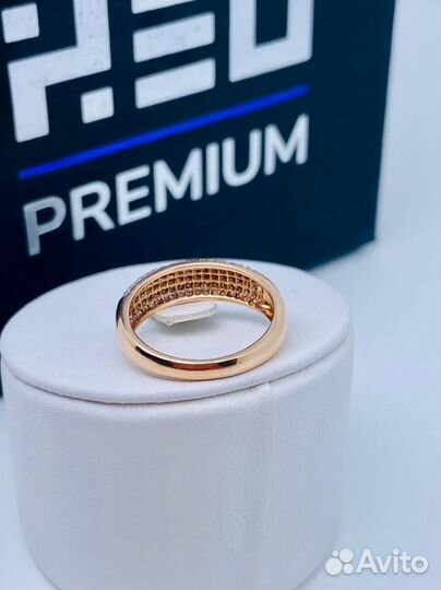 Золотое Кольцо 585 пробы с бриллиантами. Рассрочка