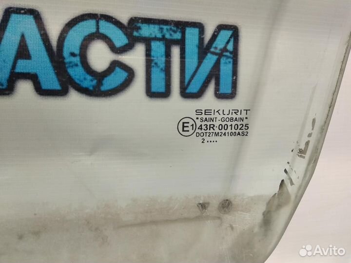 Стекло двери передней левой Volkswagen Touareg 7L0