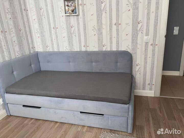 Детская кровать мягкая