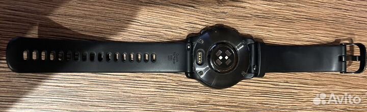 Часы Garmin Venu 2 Plus черные с серым безелем