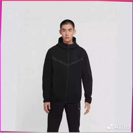 Зип худи Nike Tech Fleece (Арт: 91899)