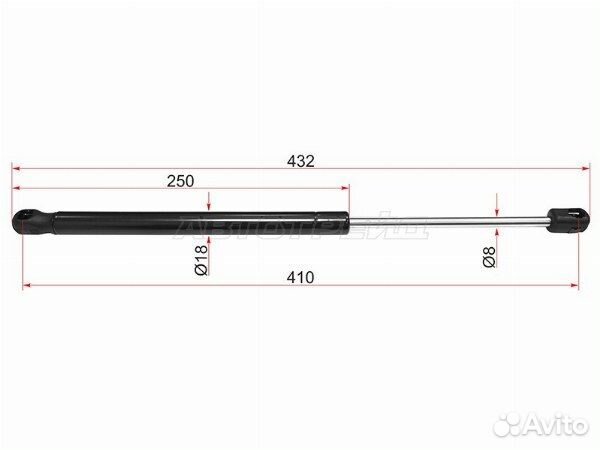 Амортизатор капота