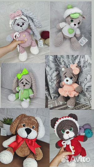 Мягкие игрушки амигуруми