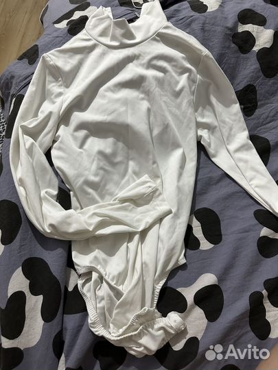 Боди женское белое