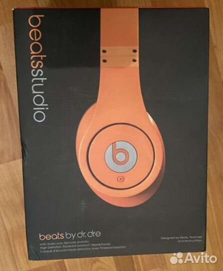 Beats by dr.dre studio orange