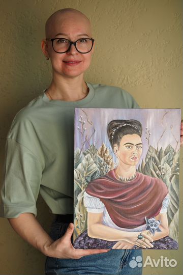 Картина Фрида Кало масло