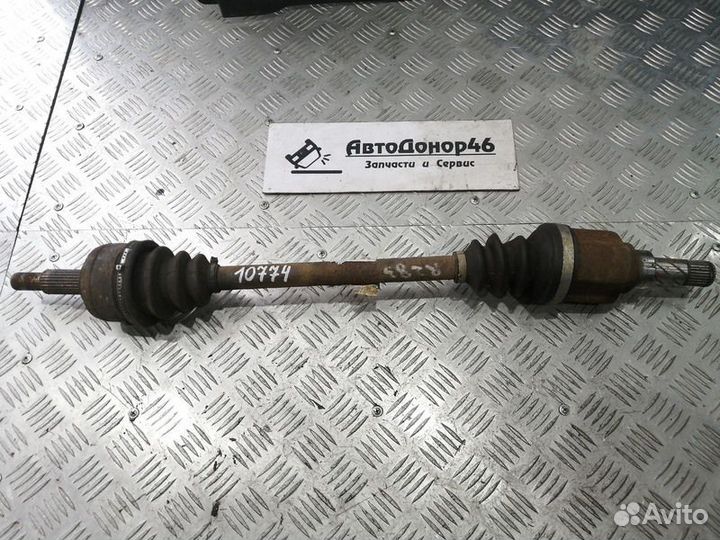 Полуось передняя левая Рено Меган 3, Флюенс