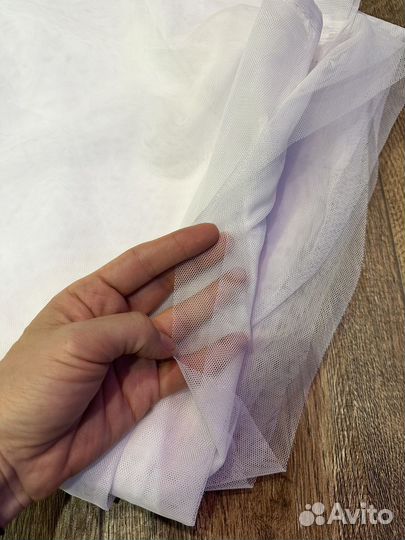 Тюль ткань для штор белая