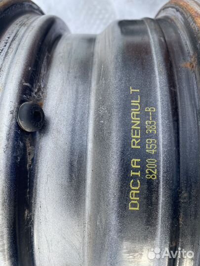 Штампованные диски Renault Logan 1.R14