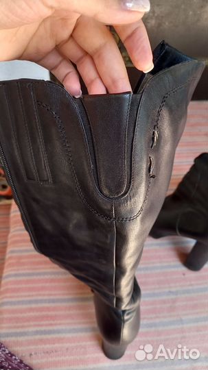 Сапоги зимние женские натуральная кожа