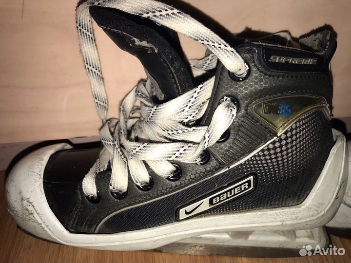 Коньки вратаря детские, 33,5 размер