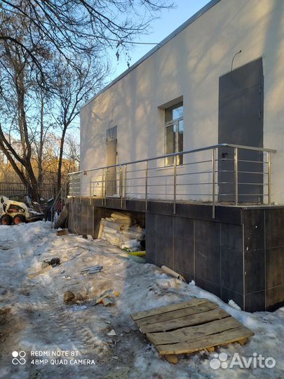 Перила, поручни из нержавеющей стали