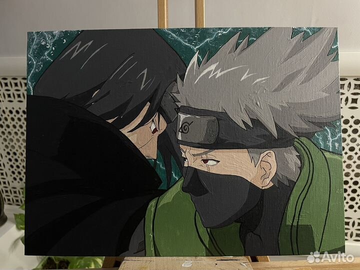 Картина акрилом