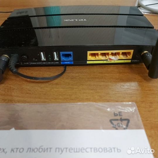 Wifi роутер tp link n600